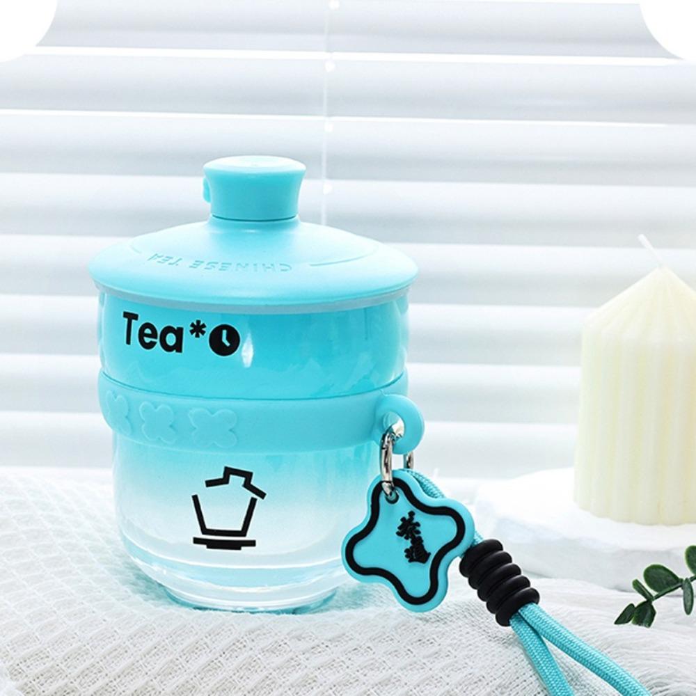

Mini Straw Water Bottle Plastic Straw Cup Casual Drinkware Tea Cup Daily Use чорний
