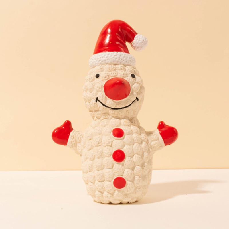 

Мультяшные латексные игрушки для собак рождественские подарки милый лось снеговик Санта-Клаус питомец жевательные скрежещущие чистящие игрушки для зубов интерактивная игрушка для питомца