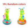 Plastic Saxophone Caterpillar Toy LED Dancing Caterpillar Toy Electric Music Toy  Halloween