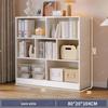 Freestanding Multi-Layer Bookshelf and Storage Cabinet for Bedroom