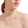 Boho Conch Seashell Necklace Women Jewelry Aesthetic Summer Beach Shell Choker Cowrie Beaded Necklaces Handmade Collar Female
