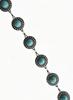 Turquoise Retro Metal Waist Chain - Women's Western Style Geometric Carved Belt for Skirts