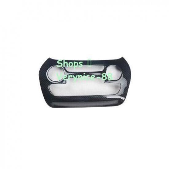 For Jeep Cherokee 2014-2018 Carbon Fiber Console AC Button Control Frame Trim 1*