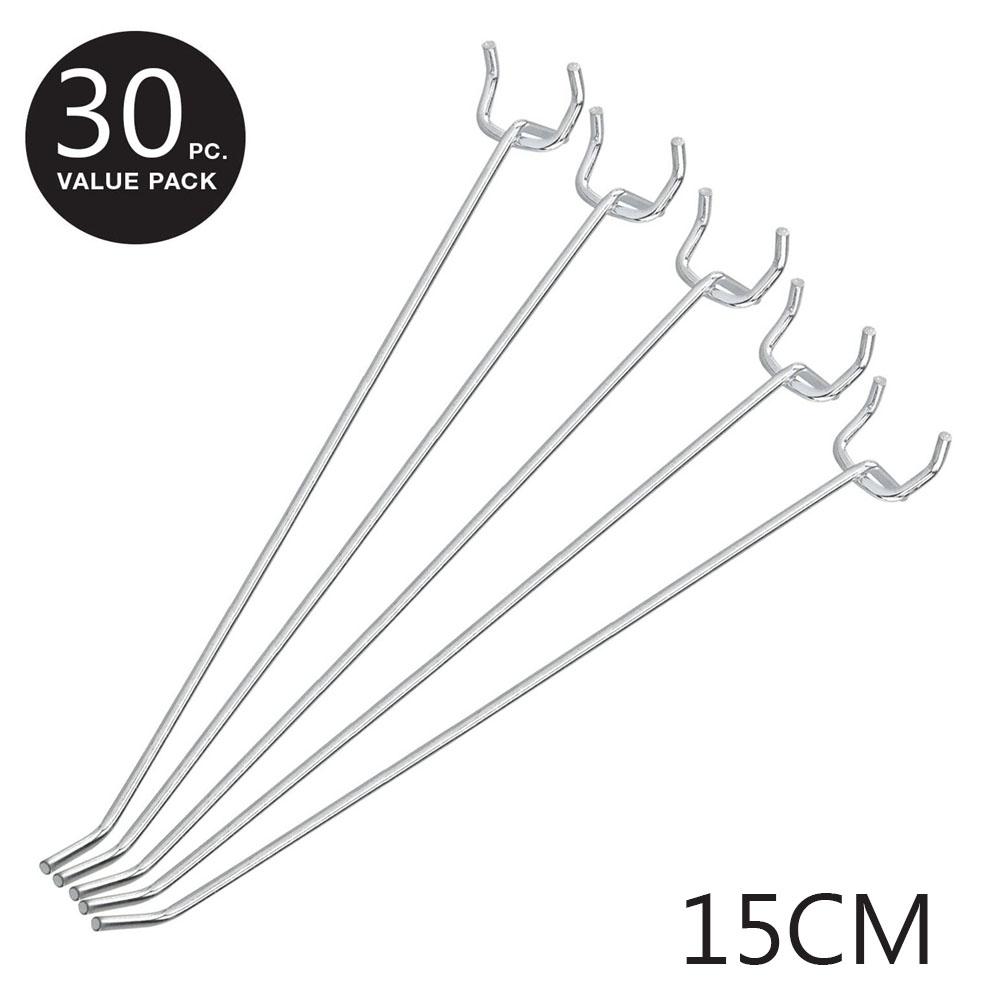 

30Pcs 4/6/8 Inch Home Storage Buckle Stationary Shop Tripod Hook Hardware Hook Organizer length 15cm