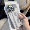 Yes & No Couple Design Case For iPhone 17 Air 16 15 14 13 12 11 Pro Max Plus X Litchi Texture Soft Shockproof Protective Cover