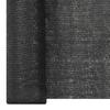 vidaXL Zaunblende Schwarz 1,2x10 m HDPE 150 g/m²