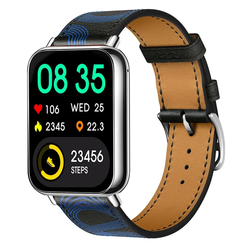 Leather Loop Strap for Redmi Watch 5 Watch 4 Band for Xiaomi Mi 9 Pro Active Wristband Bracelet Mi Band 8 Pro Correa Accessories