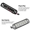6000K Waterproof For Honda Civic Hatchback Coupe EJ EK EG EK9 EK3 CR-X 1991-00 34100S04A01 License Number Plate Lamp Tag Lights
