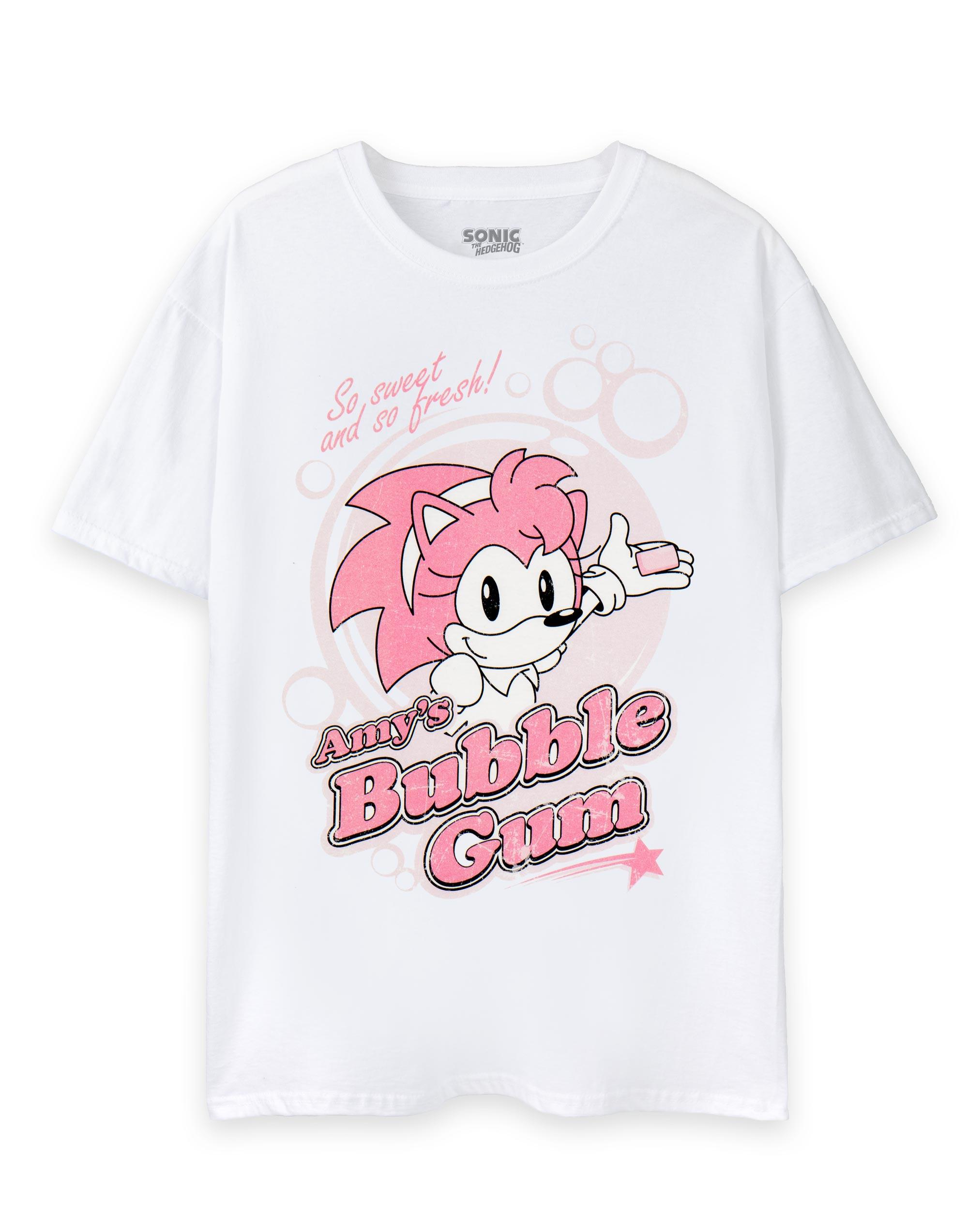 Sonic the Hedgehog Short Sleeved TShirt womens White Official Merch M