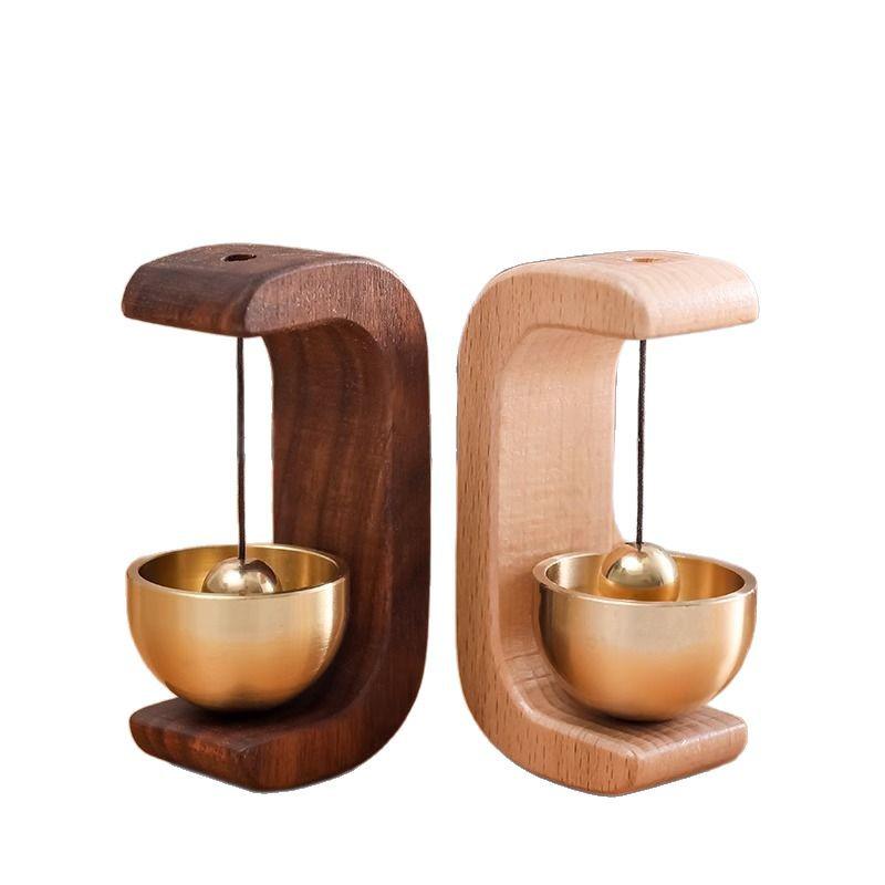 Newcomer Exclusive: Suction Cup Copper Doorbell & Healing Wind Chime for Homes & Shops