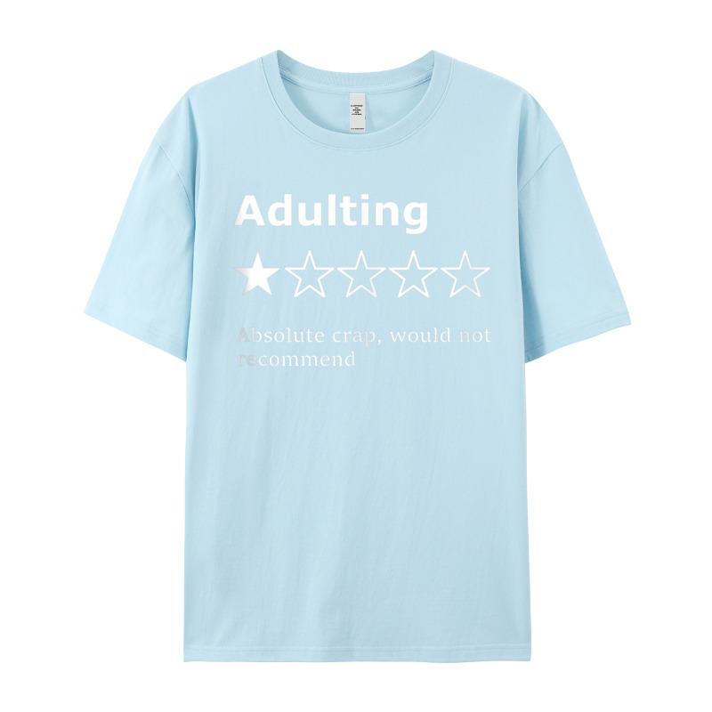 Funny Gifts For Friends Unisex Newest Normal Tshirts Round Neck Combed Cotton Short Sleeve Tees Gift Idea Tee Shirts Father Day