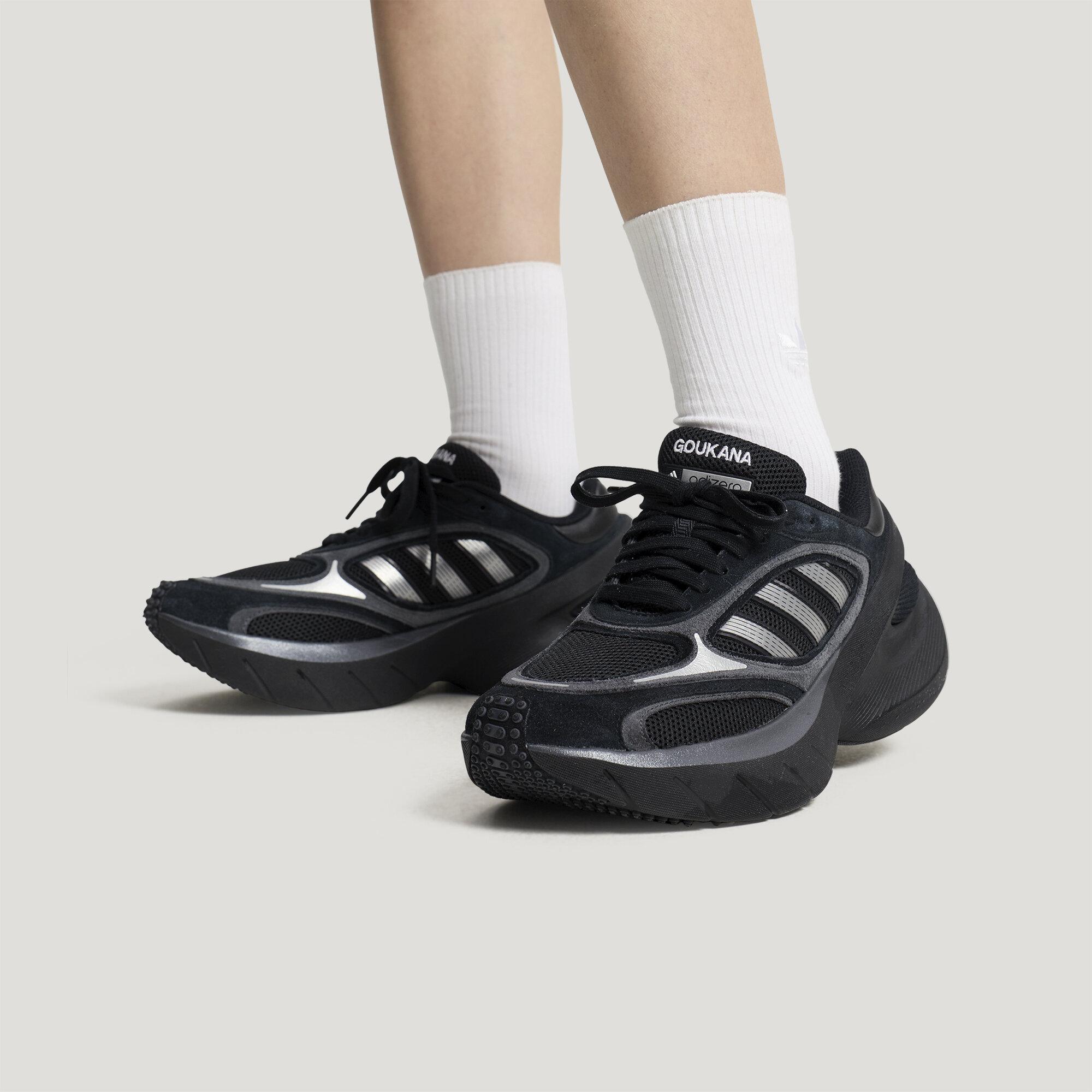 Adidas Adizero Goukana Casual Running Shoes Unisex Black 36.5