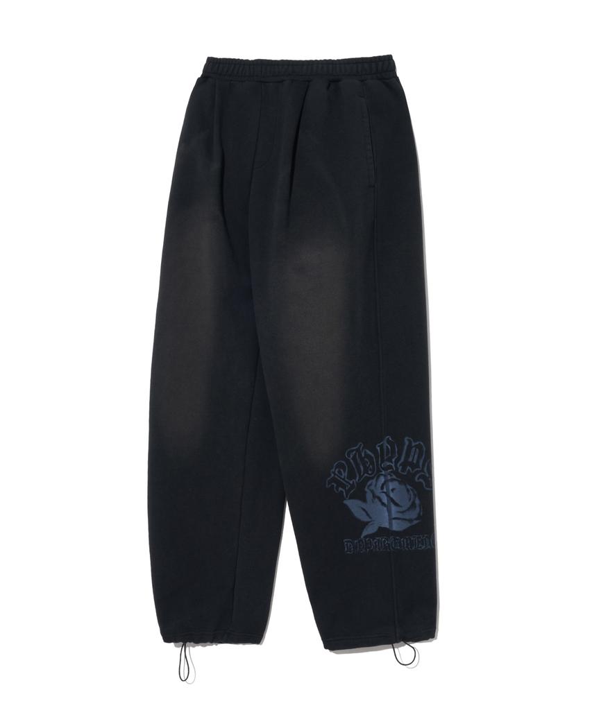PHYSICAL DEPARTMENT Spray Rose Sweatpants_Black