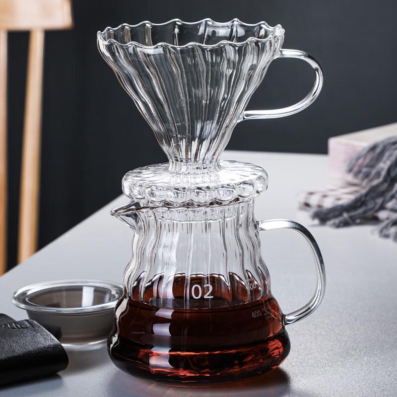 Набор стеклянной воронки для пуровера Shangqi