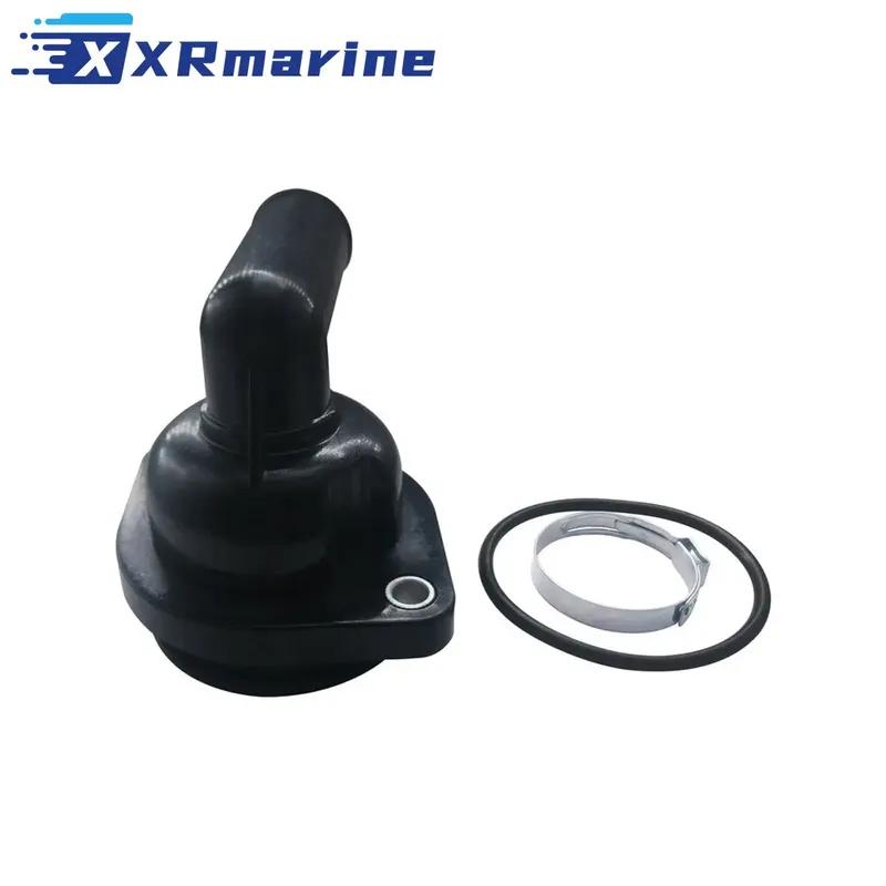 892864T06 Thermostat Assembly with Housing for Mercury 75 - 150 HP 4 Stroke -775-65 Outboard Motors 8M0090819 Sierra 18-3635