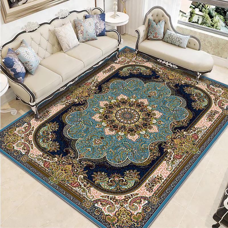 Tapis Persan Maison Vintage Bohème Tapis de Salon Tapis de Bureau