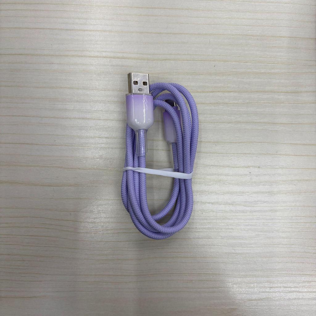 66W Ultra-Fast Charging Ice Crystal Type-C Cable for Apple & Huawei Honor