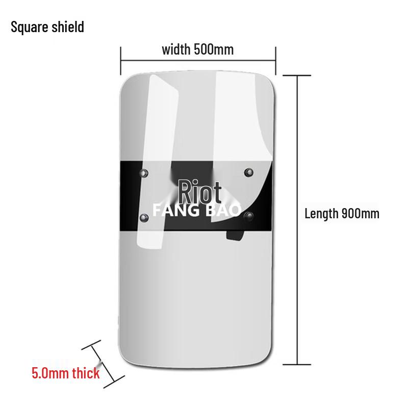 Transparent Handheld PC Security Shield