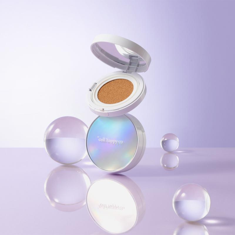 [CELL HAPPY CO] Vegan Collagen Cushion with Refill SPF 50+ PA+++ 15g*2EA