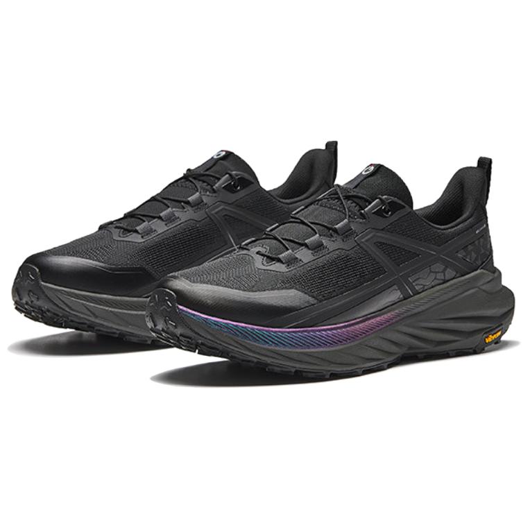 Anta Hunter 3 Simple Comfortable Non-Slip Wear-Resistant Low-Top Casual Running Shoes Women sneaker Black 122625507A-2