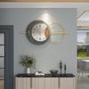 Luxury Wall Clocks Modern Living Room Metal Gold Silent Wall Clock Big Size Creative Art Design Home Decoretion Living Room Gift