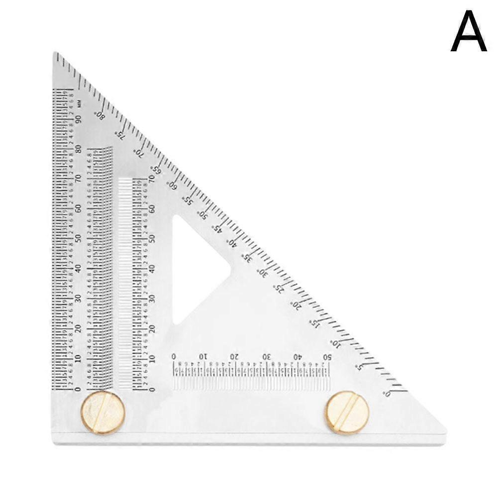 Stainless Steel Triangular Woodworking Ruler