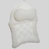 Waterproof Bathtub Neck Cushion Soft Headrest For Relaxation Fit All Size Easy Setups Spa Massage Accessory Polyester