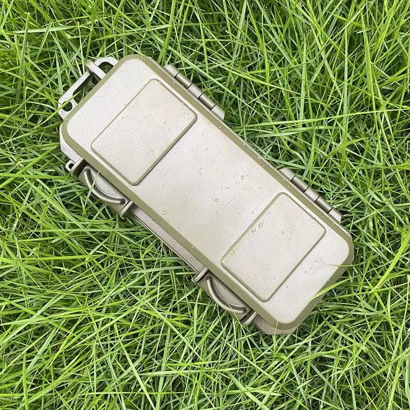 EDC Waterproof Pressure-proof Shockproof Box with Sponge General-purpose Sealed Box Field Parts Storage Box