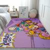 Cartoon Funny R-Rugrats Floor Mat Printed Flannel , Suitable For Bathrooms, Kitchens, Entrances, And Other Decorate Home
