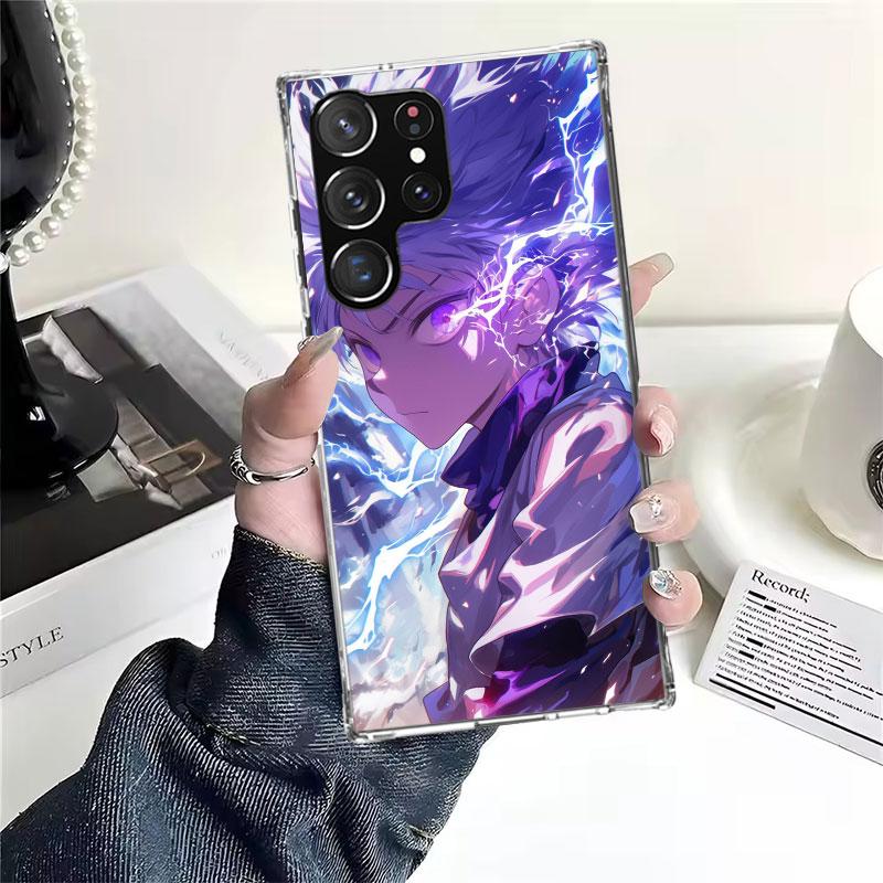 Huner X-Hunters Killua Soft Phone Case For Samsung Galaxy S22 S23 S24 S25 Edge S26 Ultra S20 FE S21 Plus + Fundas Coque Galaxy S