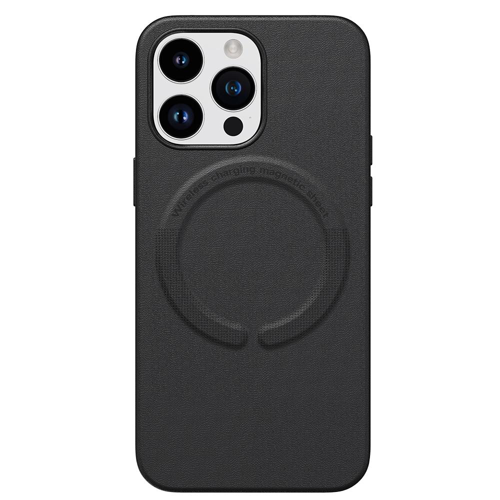 

Кожаный чехол для Magsafe с беспроводной зарядкой iPhone 15 14 13 Pro Max 12 13 Pro 14 Pro iPhone14 противоударный чехол для телефона Капа iphone 15