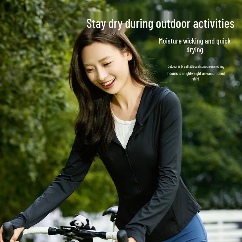 JIAOXIU Women s UPF50+ Sun Protection Outdoor Jacket XL