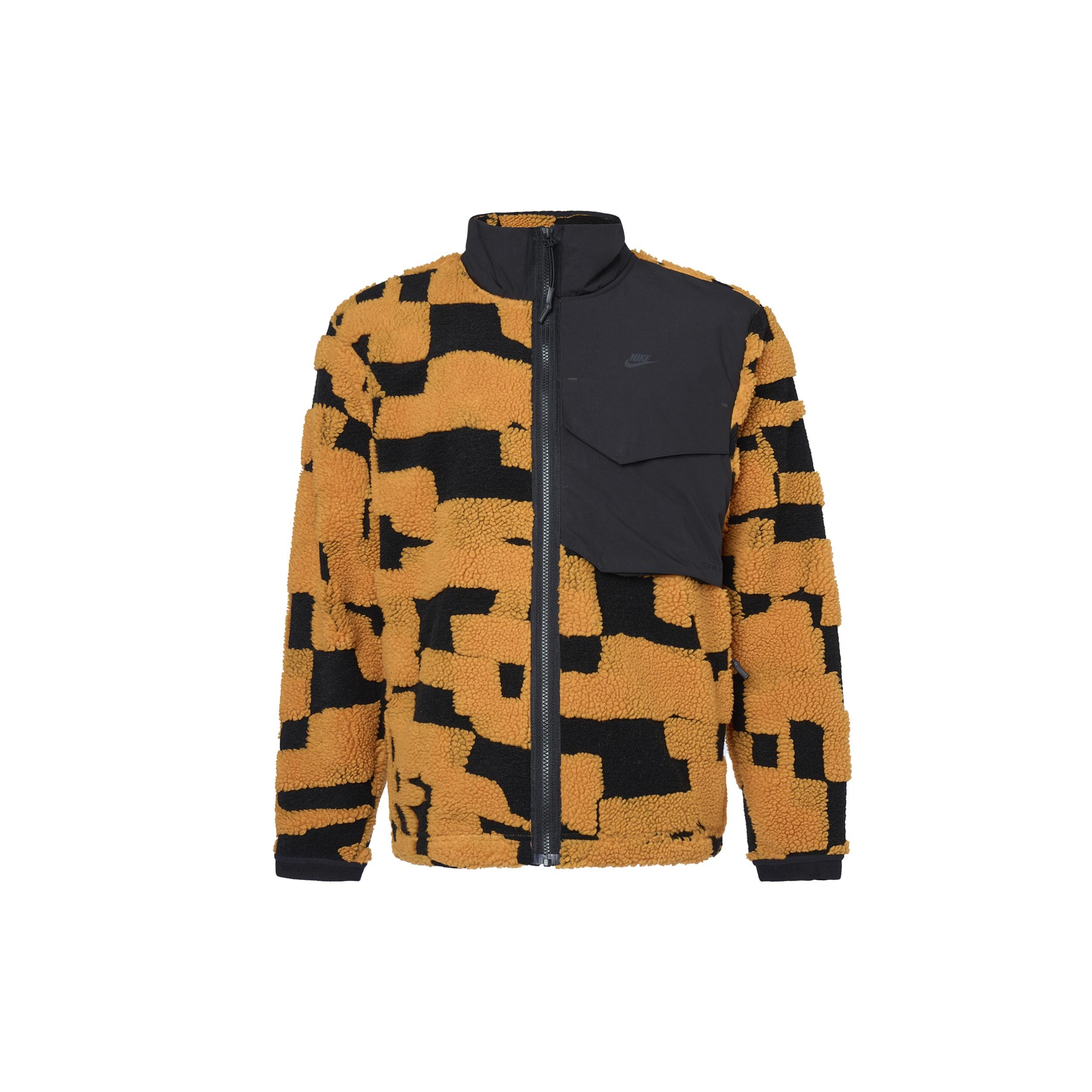 Nike Unisex Therma-fit Tech Pack Engineered Zipper Jacket Yellow Men s DD6633-011 L