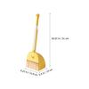 Realistic Children Cleaning Broom Little Housekeeping Helper Kids Play Broom for Household Kitchen Habits Preschool Toys