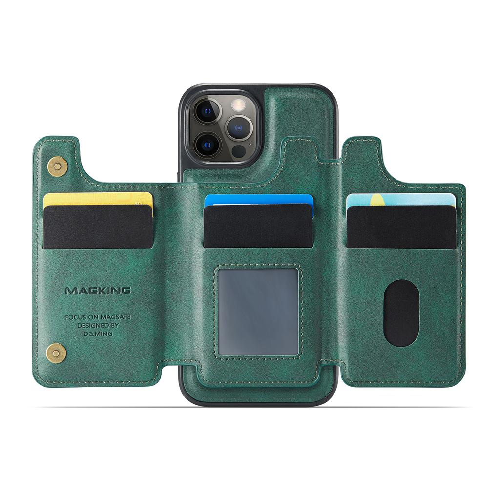 For Xiaomi 17 Pro Max Wallet Case Magnetic Closure Leather Flip Phone Cover with Stand