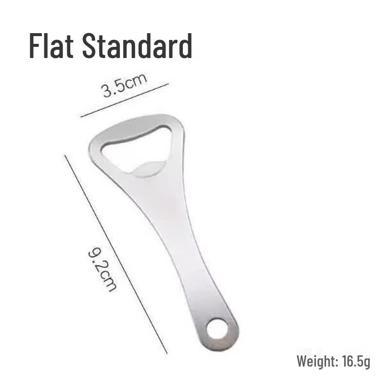 Langxi 10-Pack Plastic Bottle Opener Set