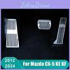 Для Ke Cx5 Cx5 Mazda Kf 2012 2015 2016 2017 2018 2019 2020 2021 2022 2023 2024 Автомобільні Накладки на Педалі Газу та Гальма Аксесуари