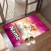 Custom Name Personalized Diddl Print Carpet, Versatile Home Decor Rug, for Playroom, Apartment, Balcony, Entryway, Hallway Gift