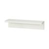 MUJI Wall-Mounted Furniture Shelf, Oak Veneer, Light Gray, 44cm (W) X 12cm (D) X 10cm (H),