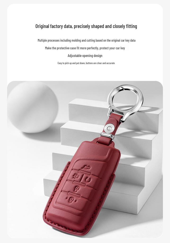 GAC Trumpchi M6 Pro/GS Series Cowhide Key Case