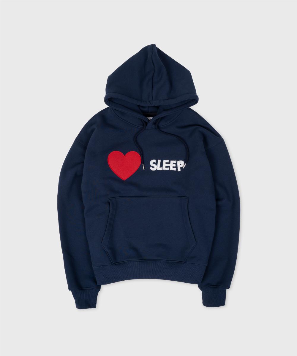 Need Sleep I Love Sleep Hoodie [Dark Navy] 2