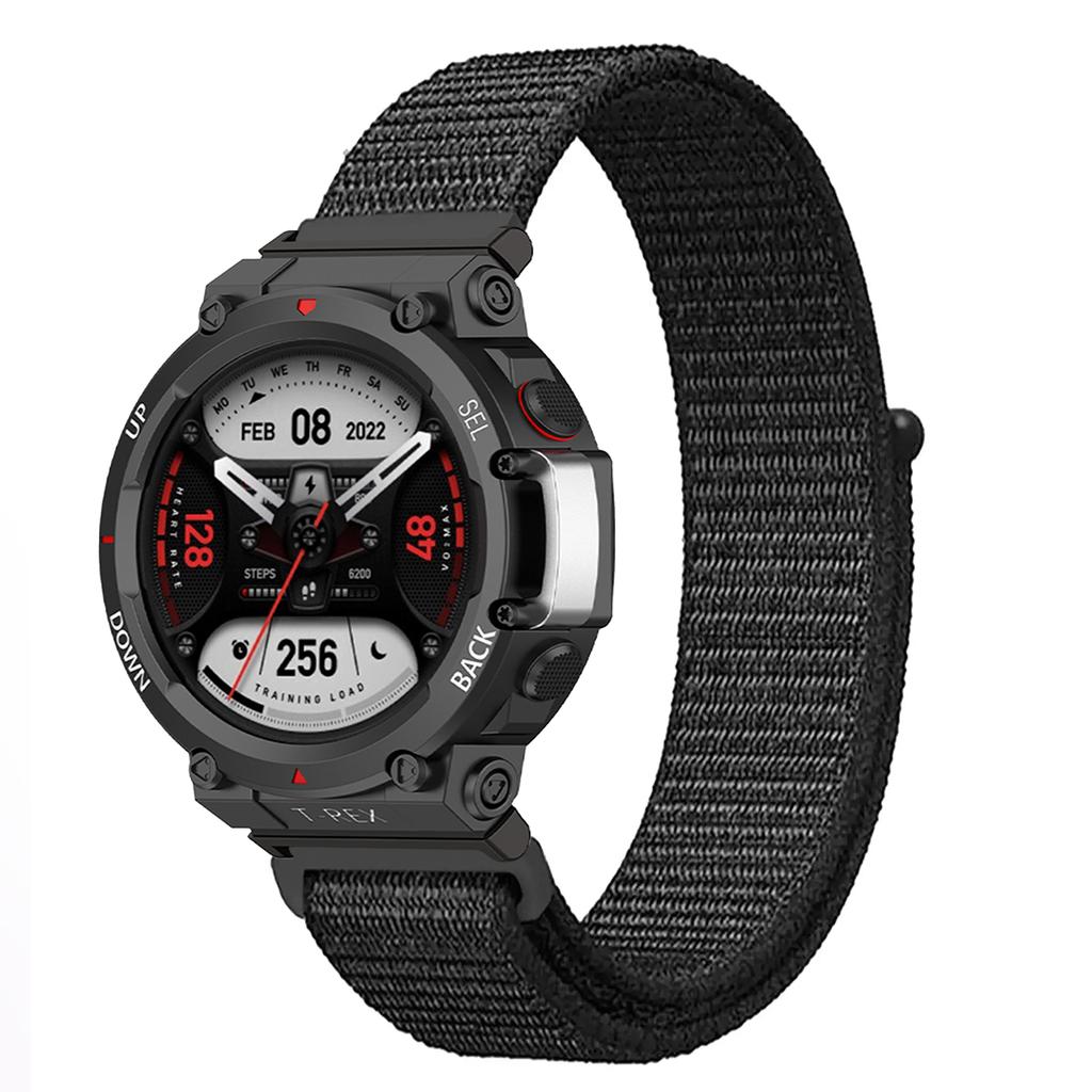 Nylon Loop Strap For Huami Amazfit T-REX 3/2 Smart Watch Band Women Men Bracelet For Amazfit T-Rex/T-Rex Pro Wristband Correa