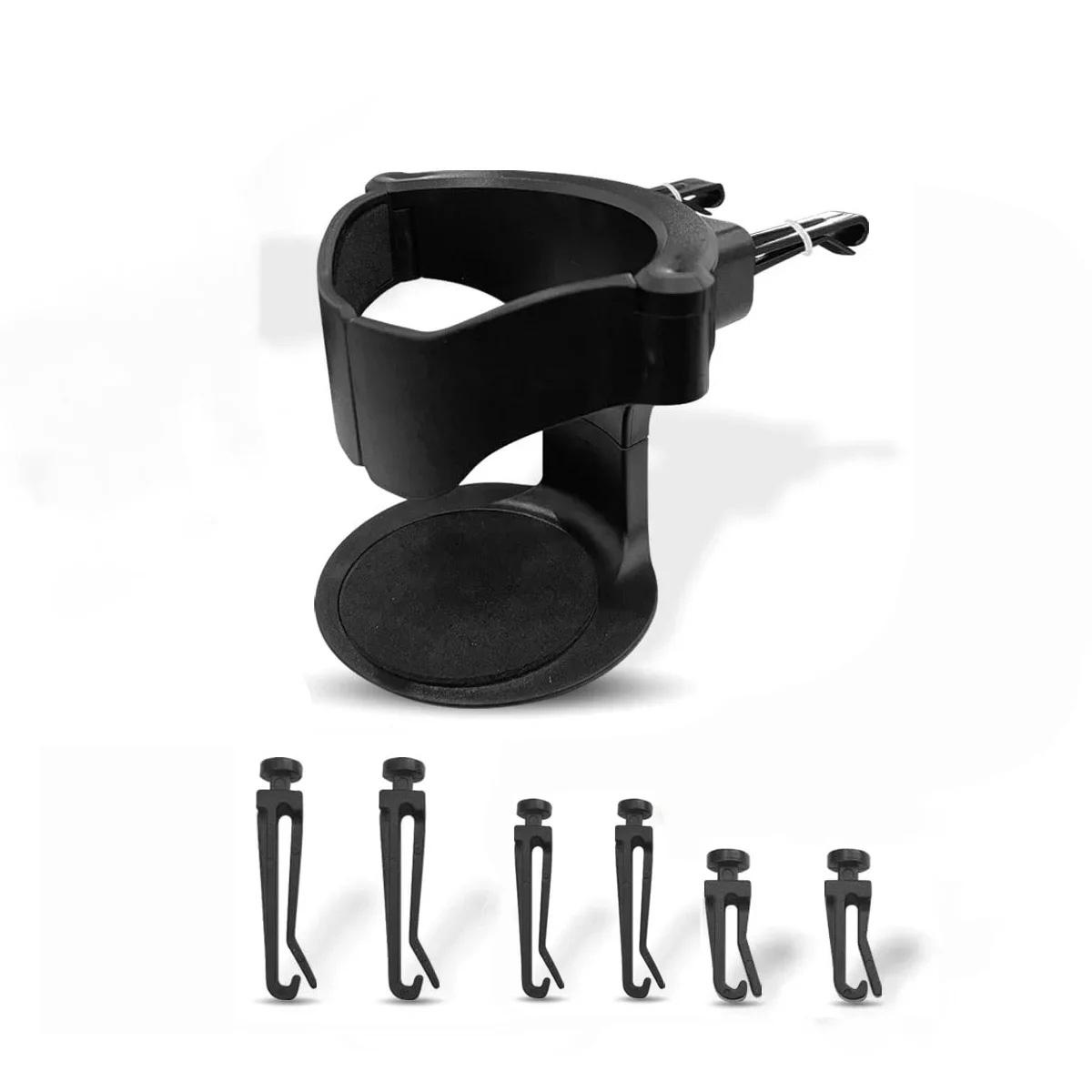 

Universal Car Air Vent Drink Cup Bottle Holder Auto Truck Water Holders Stands Rack Durable Adjustable Car Truck Vents Cup Rack чорний