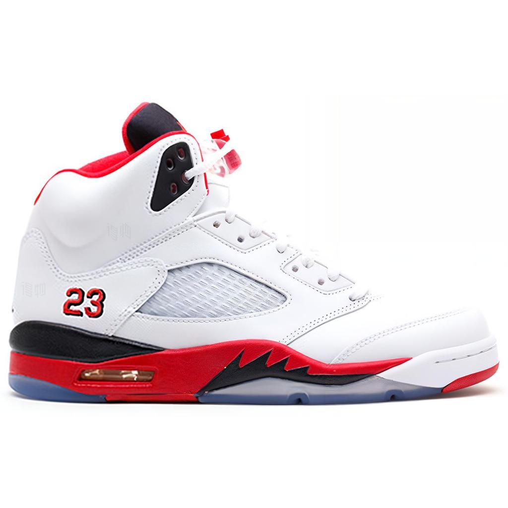 Jordan 5 Retro Fire Red Black Tongue 2013 136027-120