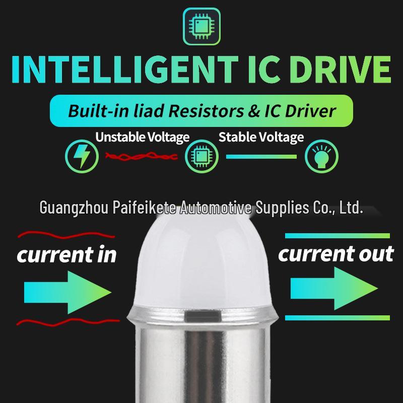 BA9S T4W 6V/12V Car COB LED Bulb - License Plate & Reading Light