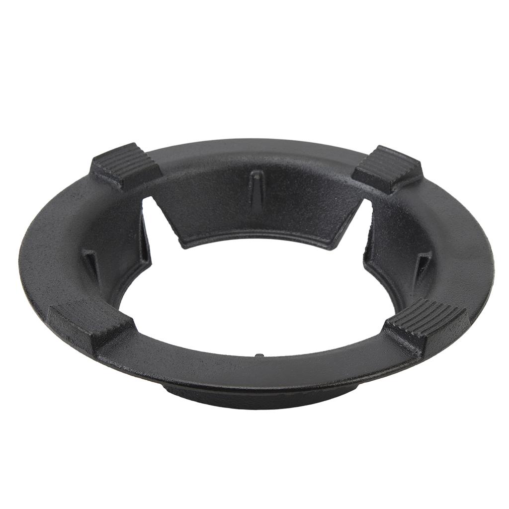 Gazlı Ocak Kapağı Rüzgar Geçirmez Braket Enerji Tasarrufu Kaymaz Dökme Demir Gazlı Ocak Toplama Ateşi Başlığı için