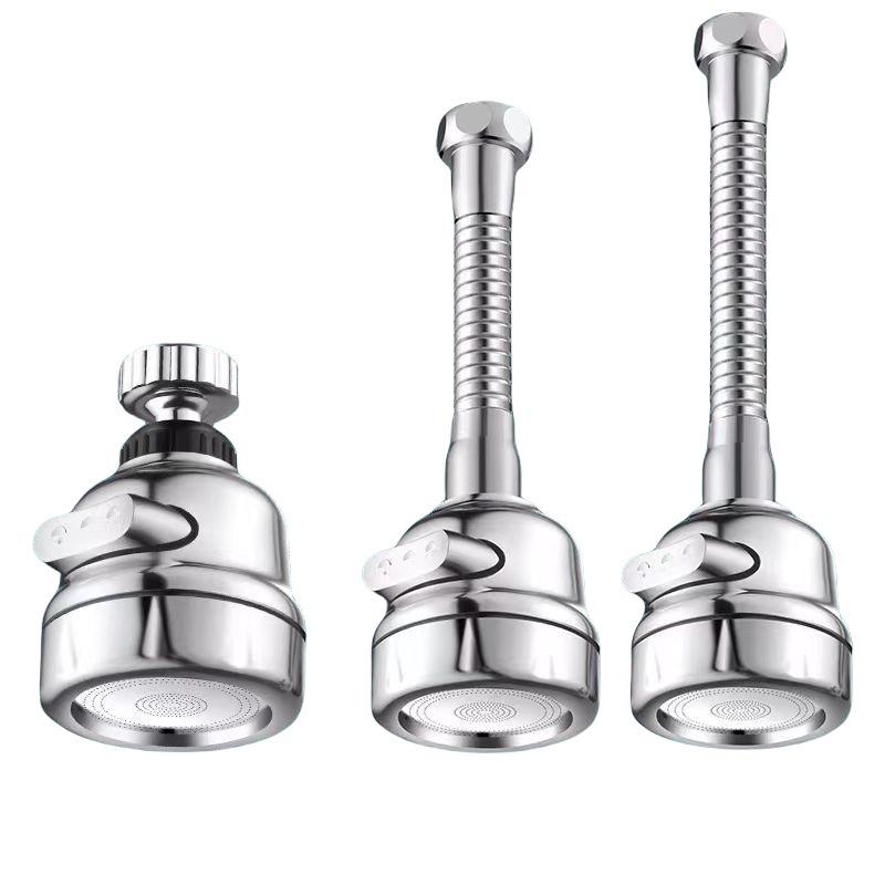 Universal Faucet Extension & Water-Saving Shower Head Aerator