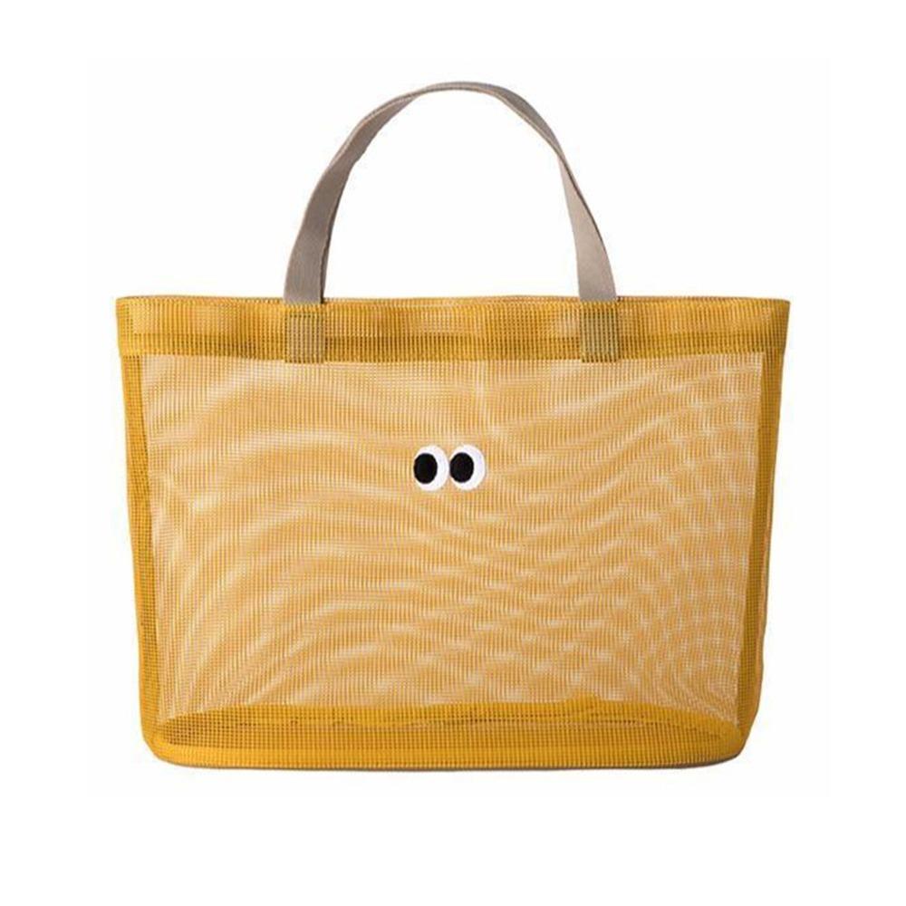 with Handle Cute Shopping Handbag Foldable Travel Toiletries Organizer Cartoon Wash Totes  Summer