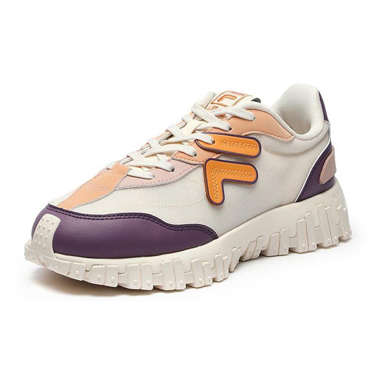 FILA Heritage Running Casual Low-Top Dad Shoes Women sneaker Purple T12W131103FDP