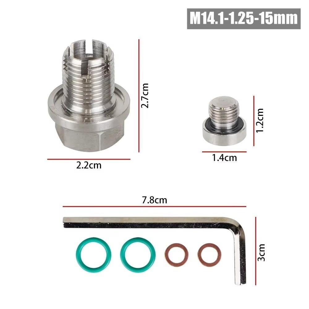 O-Ring Gasket Thread Repair Kit Stainless Steel Self Tapping Plug  Vehicle Maintenance